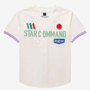 Our Universe Buzz lightyear star command baseball jersey